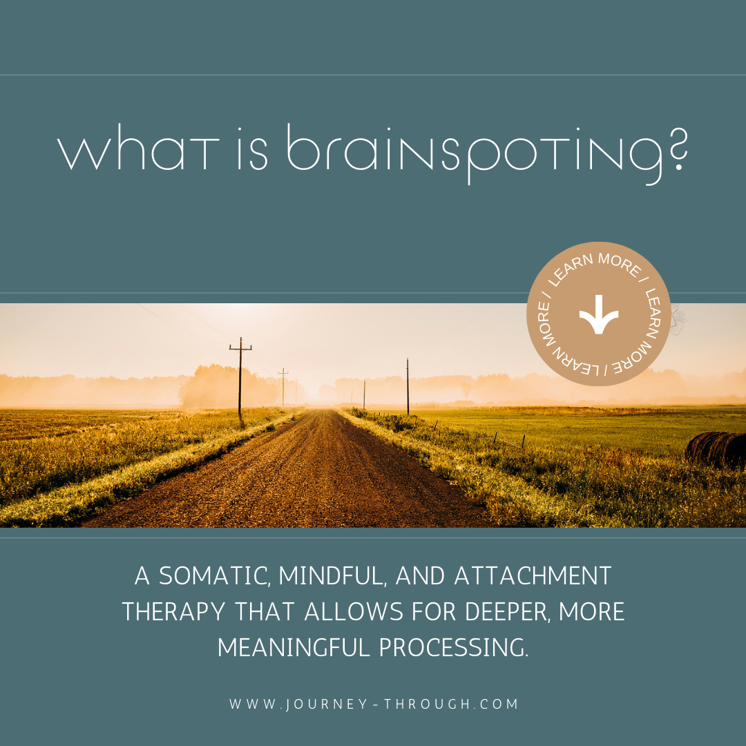 image of a road describing what brainspotting is